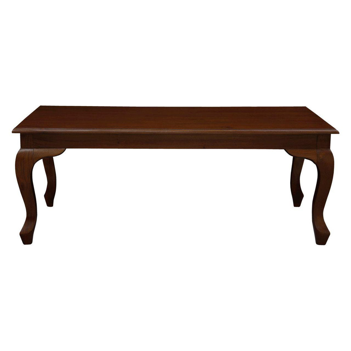 Queen Anne Coffee Table 120 x 70 cm - Mahogany