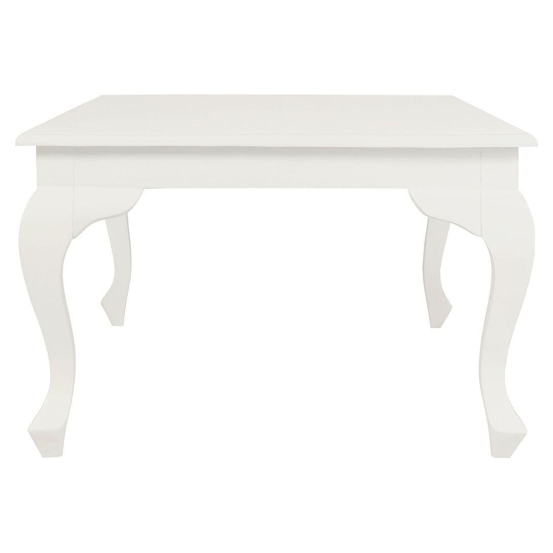 Queen Anne Coffee Table 120 x 70 cm - White