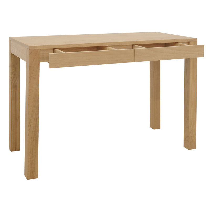 Amsterdam 2 Drawer Solid Mindi Wood Sofa Table (Natural)