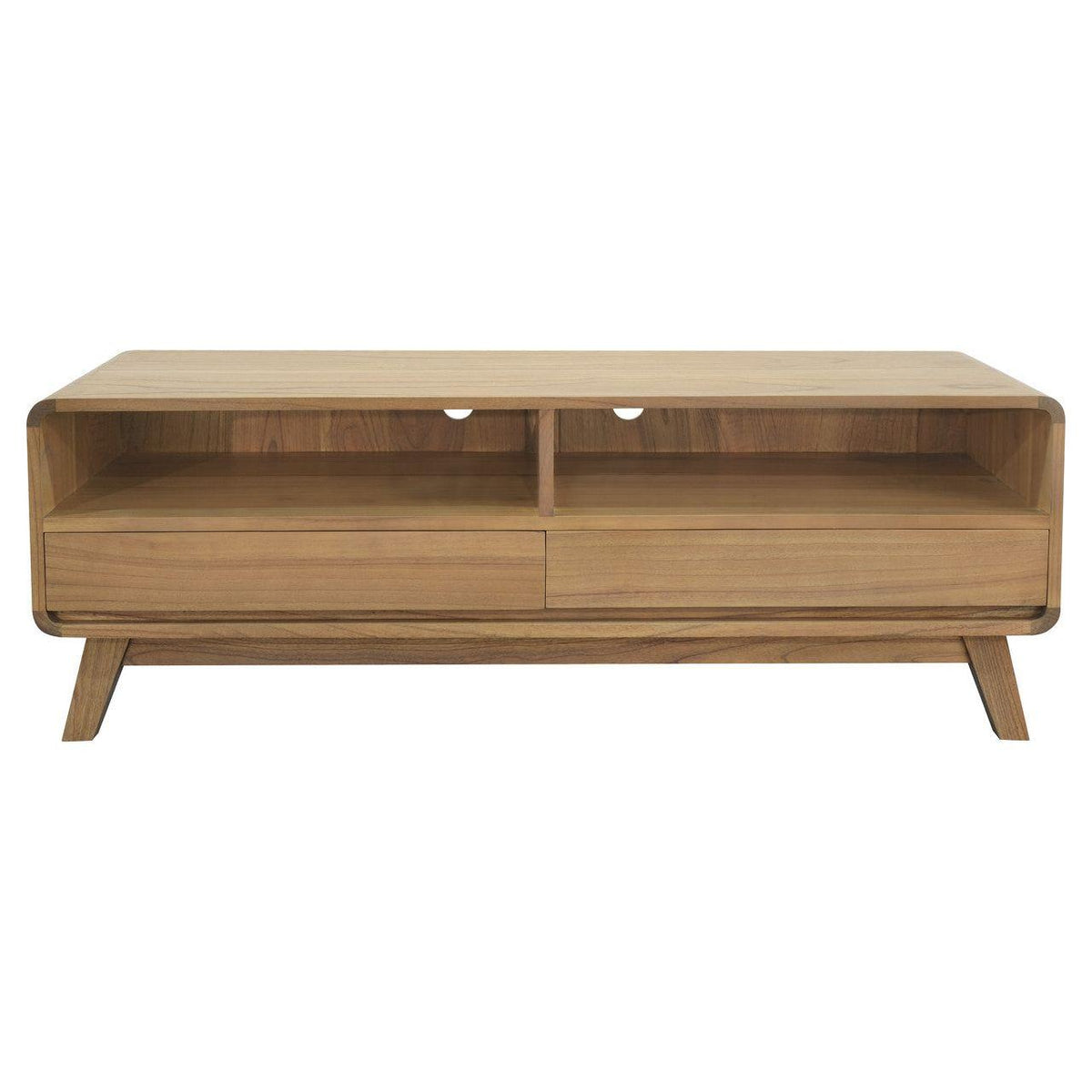Providence 2 Drawer Entertainement Unit (Natural)