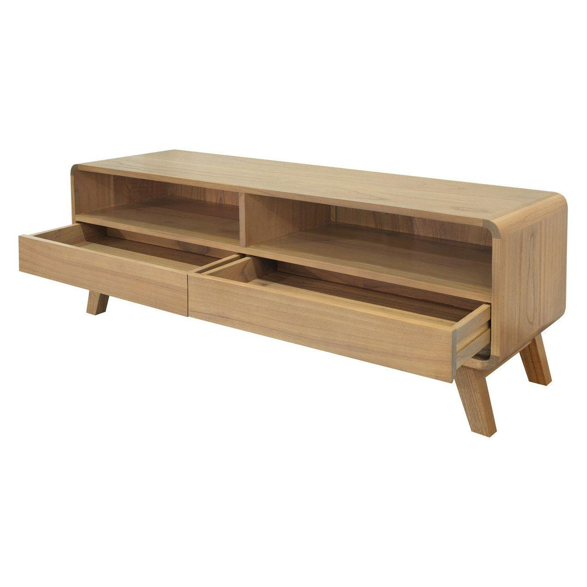 Providence 2 Drawer Entertainement Unit (Natural)