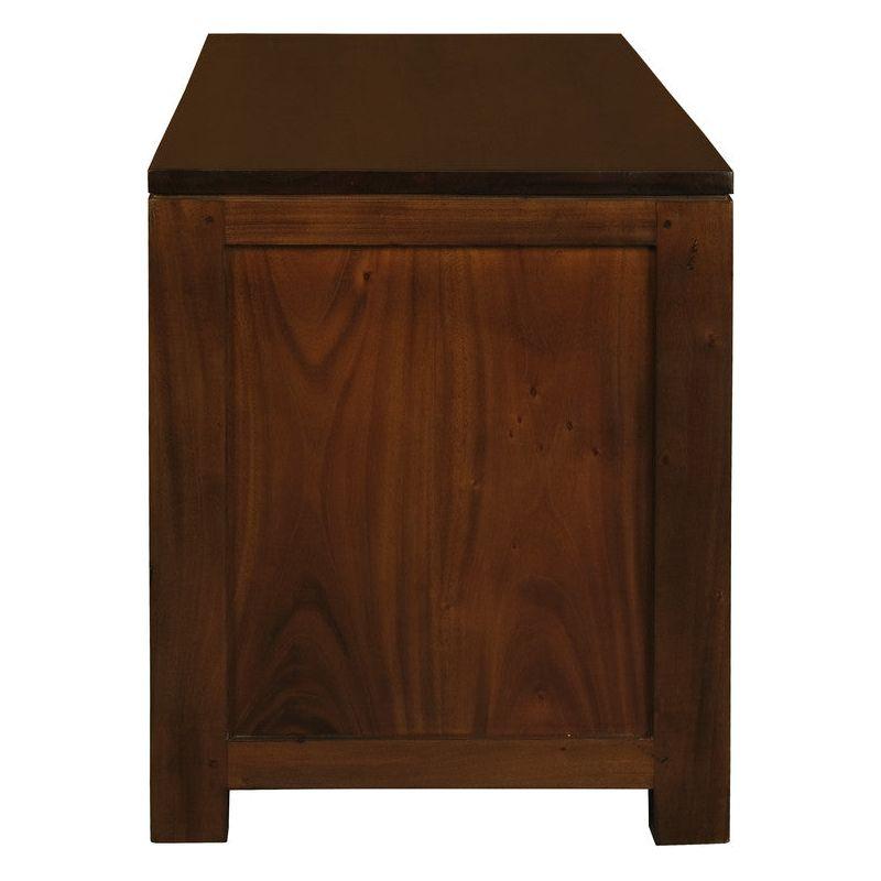 Amsterdam 2 Drawer Entertainment Unit (Mahogany)