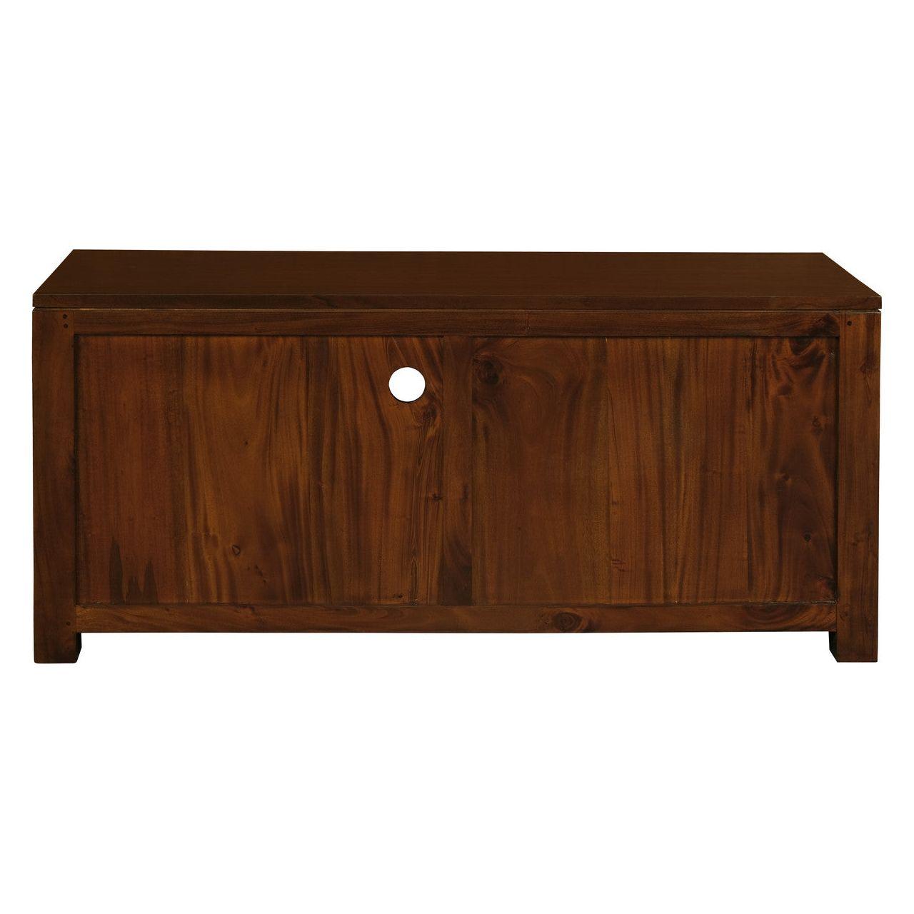 Amsterdam 2 Drawer Entertainment Unit (Mahogany)