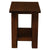 Tokyo Solid Mahogany Timber Lamp Table (Mahogany)