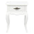 French Provincial 1 Drawer Lamp Table (White)