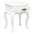 French Provincial 1 Drawer Lamp Table (White)