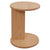 Brentwood Round Solid Timber Lamp Table (Natural)