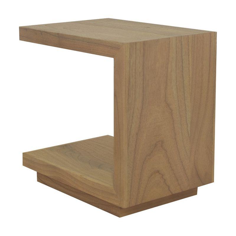 Oscar Solid Mindi Lamp Table (Natural)