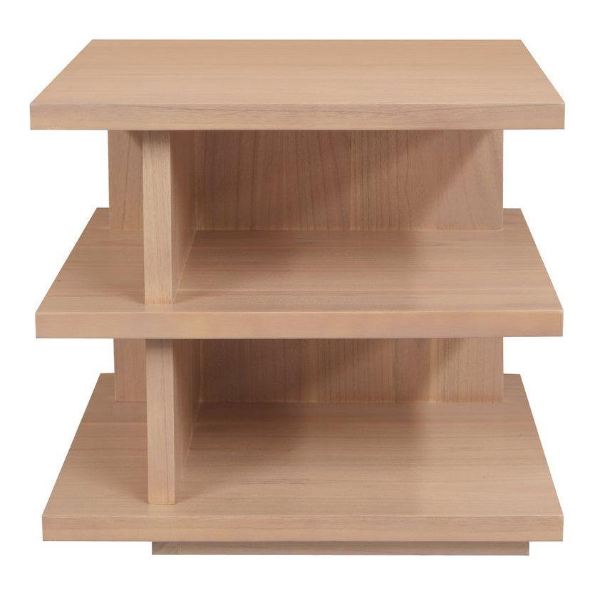 Hudson Oversized Square Side Table (Natural)