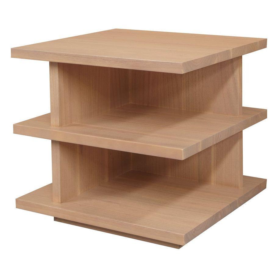 Hudson Oversized Square Side Table (Natural)