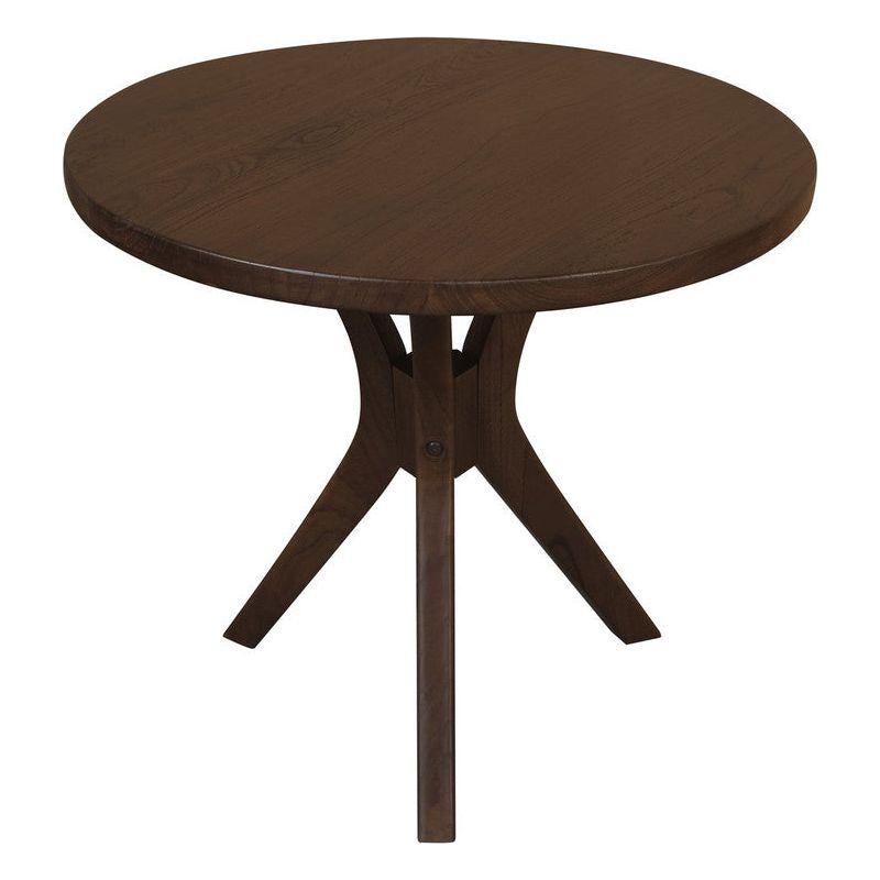 Gatsby Round Side Table - Large (Walnut)