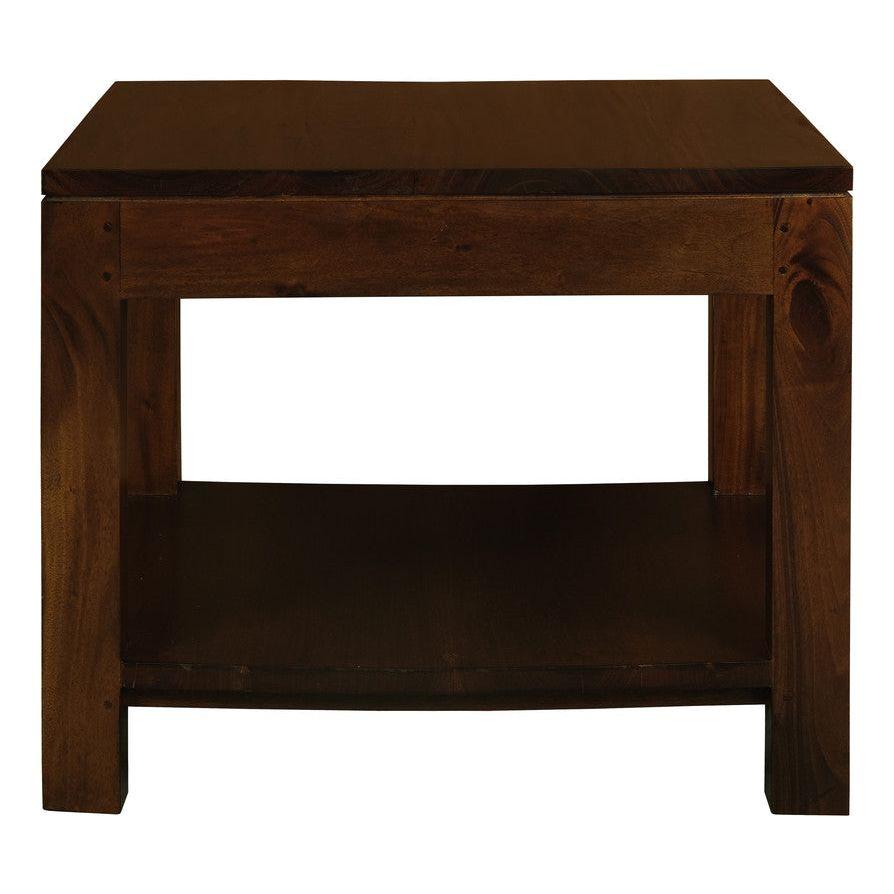 Amsterdam Solid Mahogany Timber Lamp Table 60 x 60 cm (Mohagany)