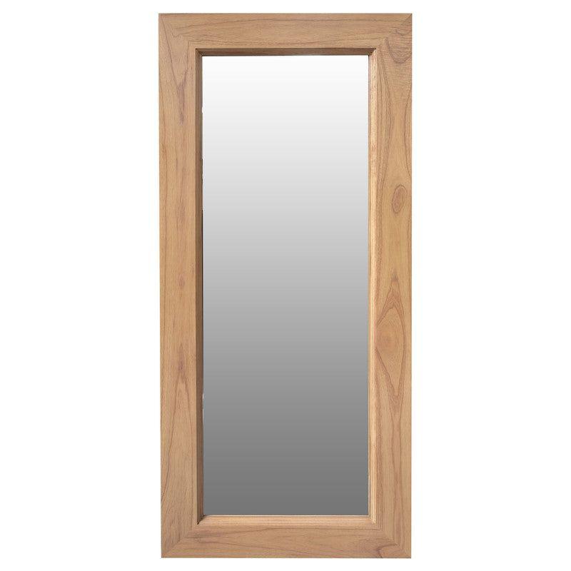 Manhattan Solid Timber Frame Standing Mirror - Nautral