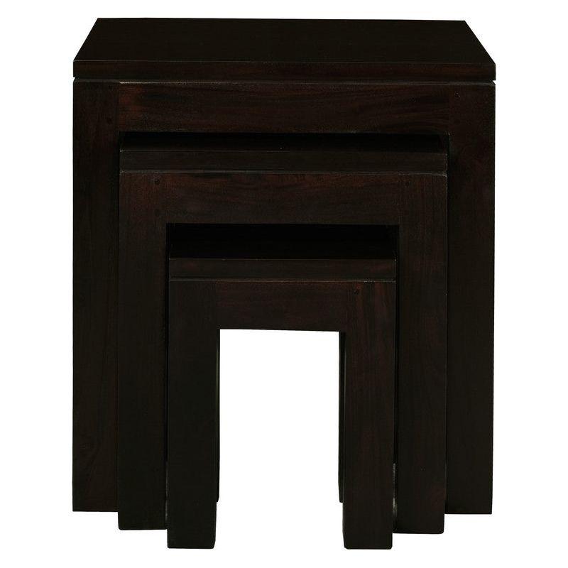 Amsterdam Nest of Table Set of 3 (Chocolate)