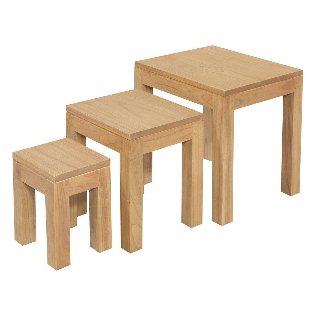 Amsterdam Nest of Table (Natural)