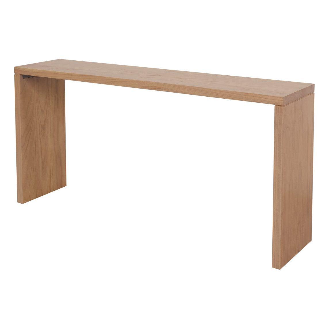 Apollo Solid Timber Console Table (Natural)