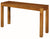 Amsterdam 2 Drawer Sofa Table (Light Pecan)