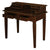 Winston 6 Drawer Solid Timber Writing Desk (Mahogany)