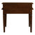 Winston 6 Drawer Solid Timber Writing Desk (Mahogany)