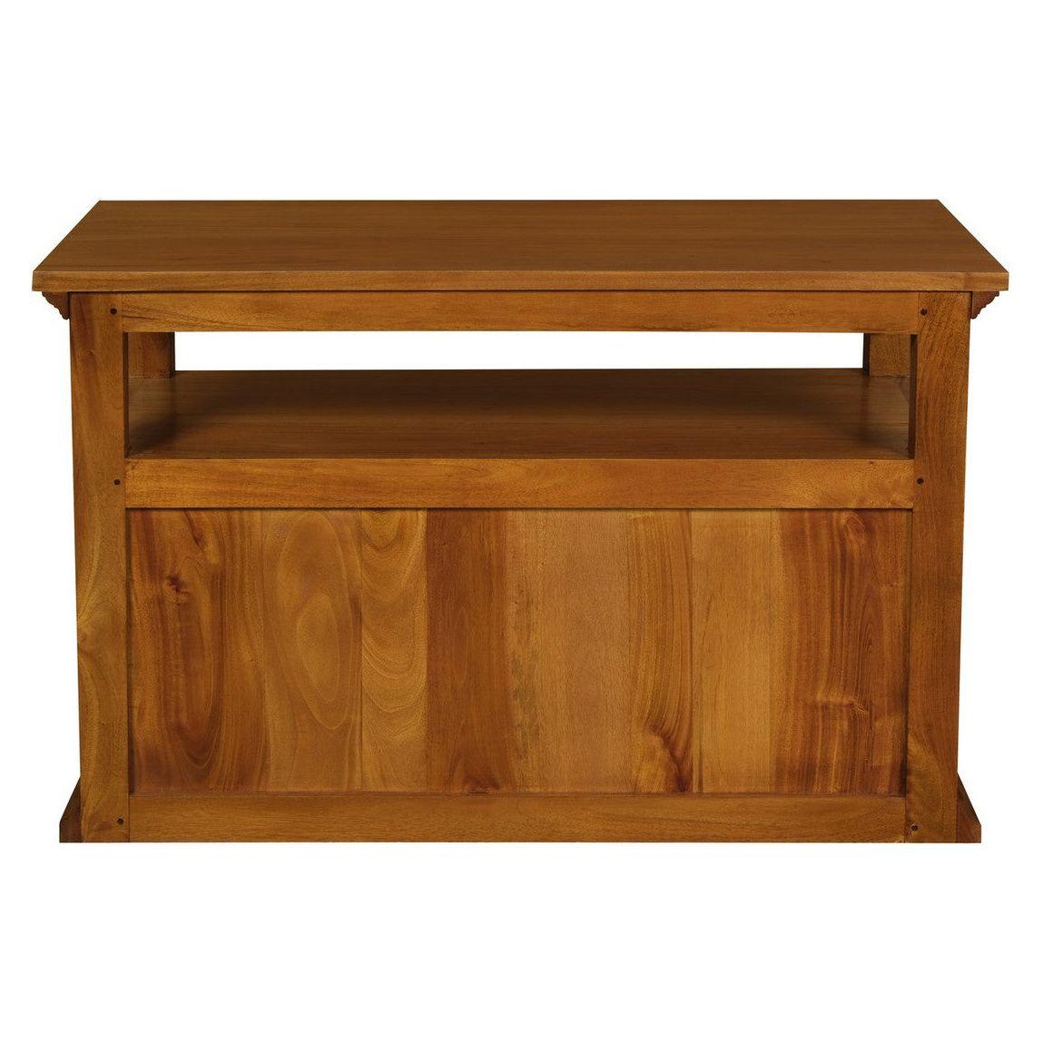 Tasmania 2 Door TV Stand (Light Pecan)