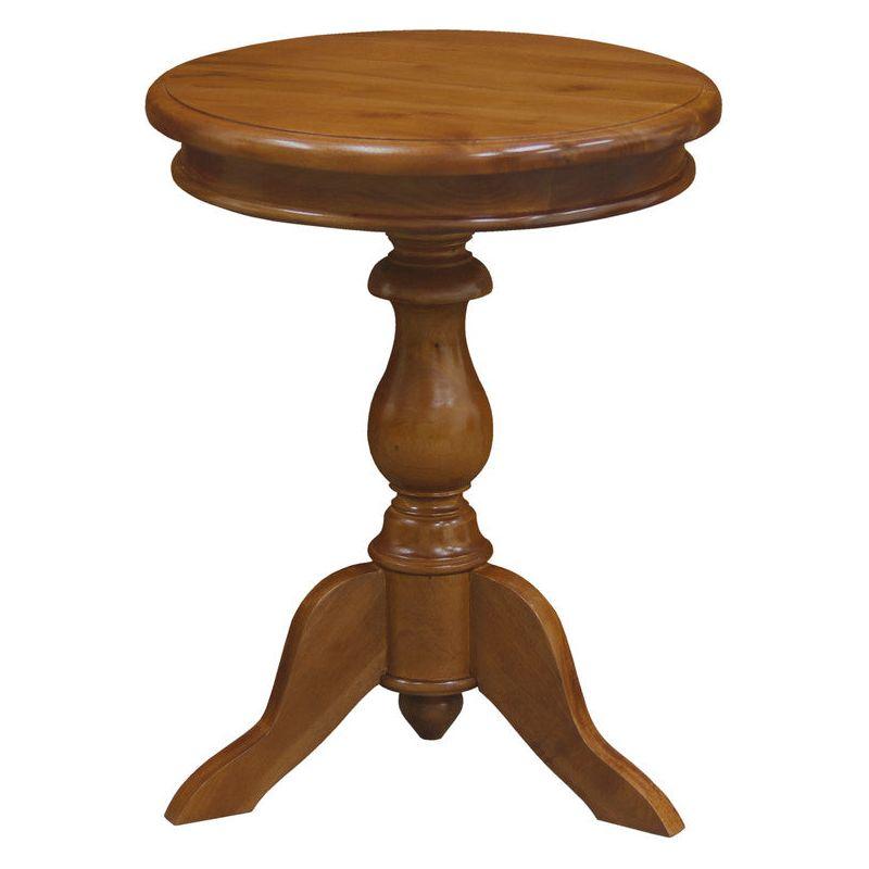 Milano Round Wine Table (Light Pecan)