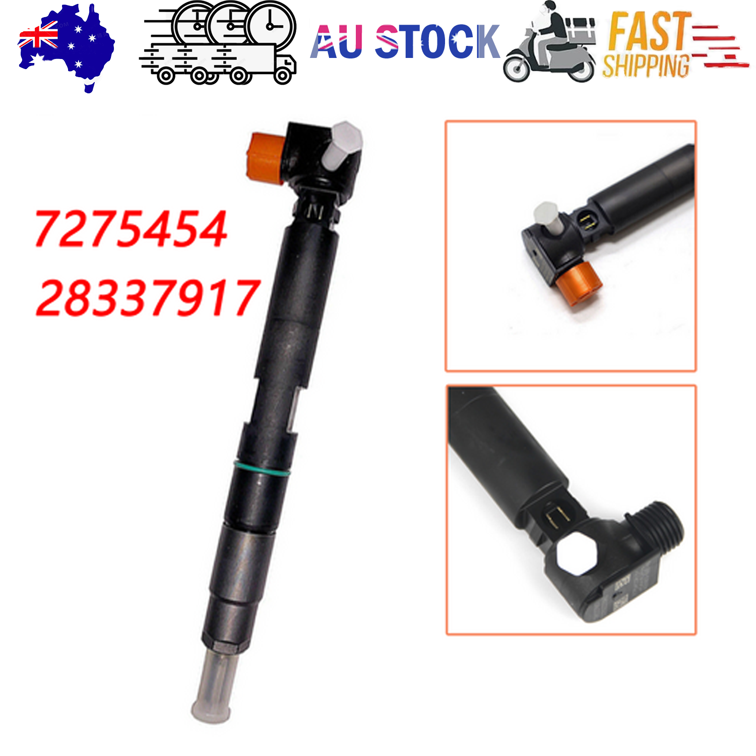Fuel Injector 400903-00074D 7275454 For Bobcat Doosan D24 D18 Engine Delphi