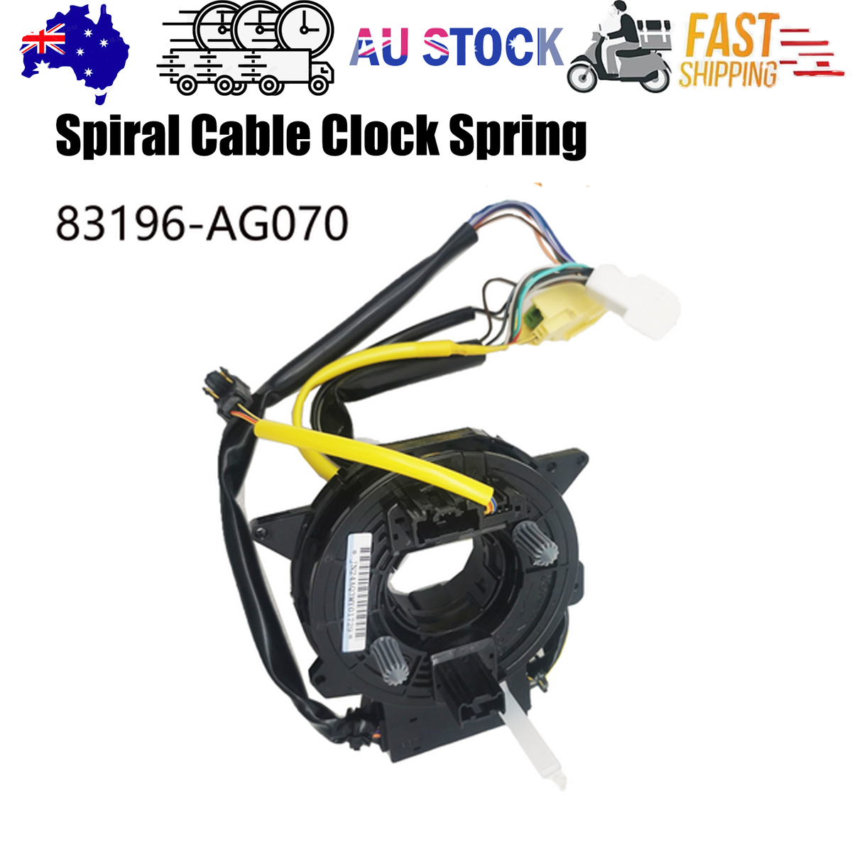 Spiral Cable Clock Spring Fits for Subaru Forester 2011-2012 83196-AG070
