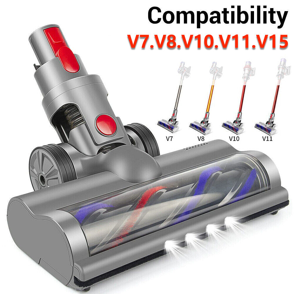 LED Roller Brush Head Floor Tool DYSON V7 V8 V10 V11 V15 SV12 SV14 Vacuum Carp