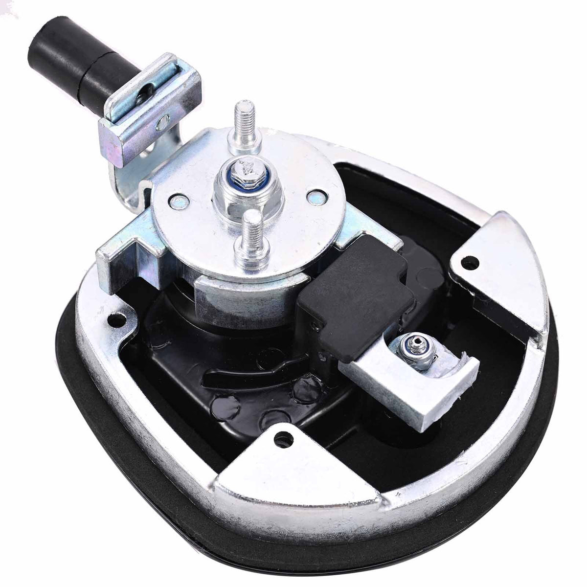 2PCS Black Central Locking T Handle Whale Tail Lock Folding Trailer Ute Canopy