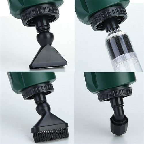 36W aquarium sand washer with plug adapter & 15W 66LED RGBW aluminum shell bracket light 40CM/28-key control