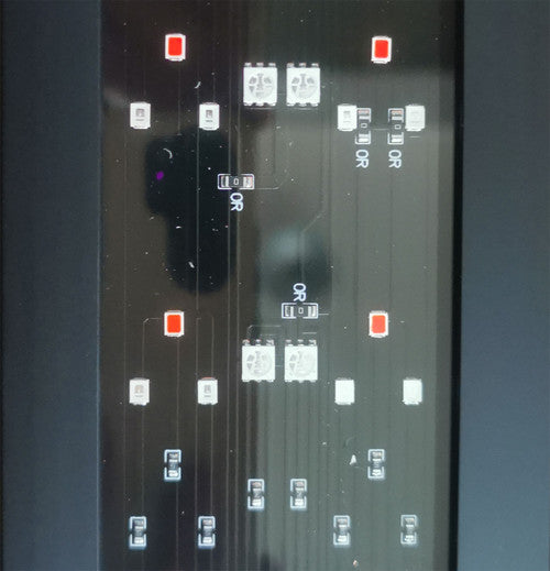 36W aquarium sand washer with plug adapter & 15W 66LED RGBW aluminum shell bracket light 40CM/28-key control