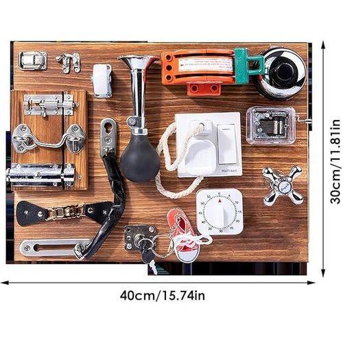 Sensory Toys Activity Board Educational Learning Toys Brain Games Preschool  AU