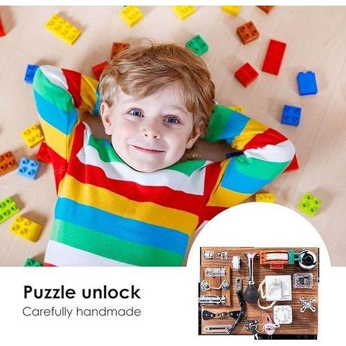 Sensory Toys Activity Board Educational Learning Toys Brain Games Preschool  AU