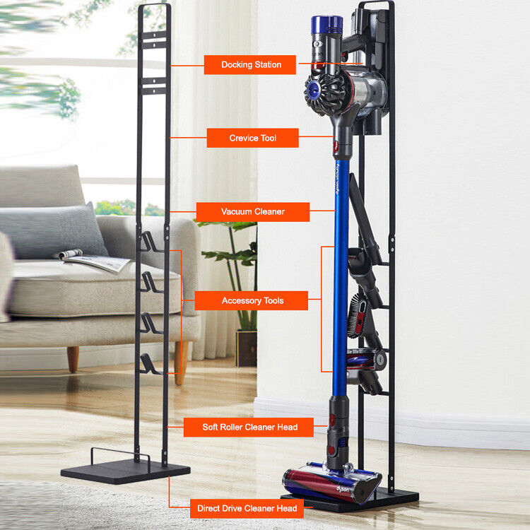 Vacuum Cleaner Rack Holder Freestanding holder for Dyson Stand V6 V7 V8 V10 V11