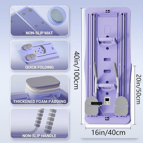 Abdominal Exercise Board Push Up Board Pilates Reformer Set Fitness Equipment