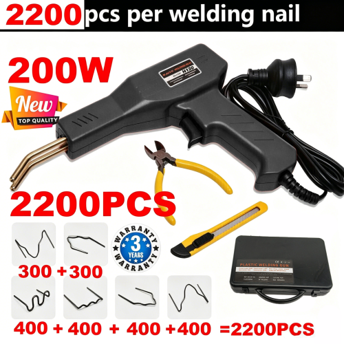 200W 🔥Plastic Welding Machine Kit  Stapler Welder Garage Tool Repair Car Bumper