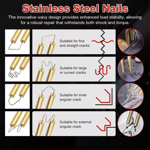 200W Plastic Welder Garage Tool Hot Staplers Cracke Bumper Repair Weld Machine