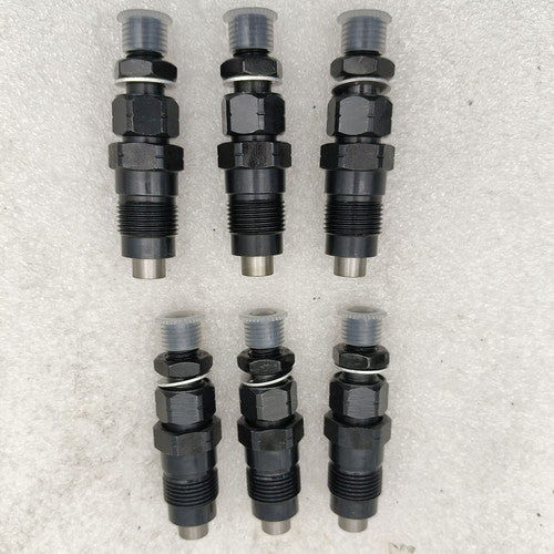 6PCS New Diesel Fuel Injectors Fits For Nissan Patrol GU Y61 TD42 TD42T AU