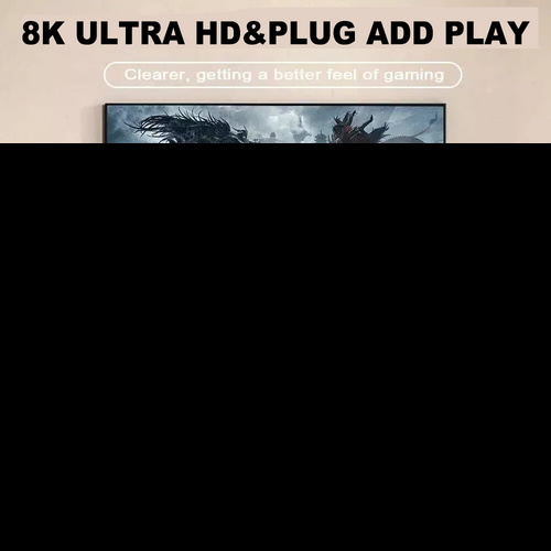 128GB 2025 NEW 8K HDMI Video Game Stick Console 55000+ 2 Wireless Controller