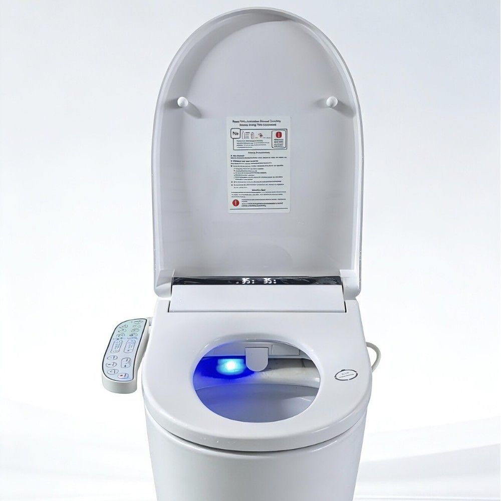 Electric Toilet Bidet Seat Cover Auto Massage Washlet Bathroom Warm Water Dry AU