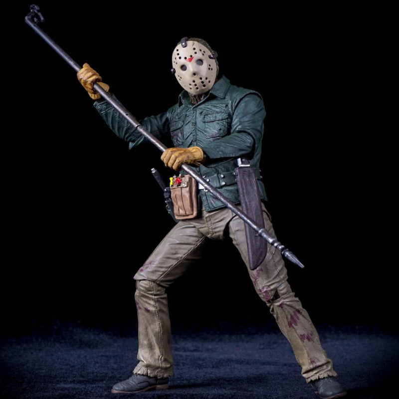 Friday The 13th Part VI Jason Lives Voorhees Action Figure Model 18cm