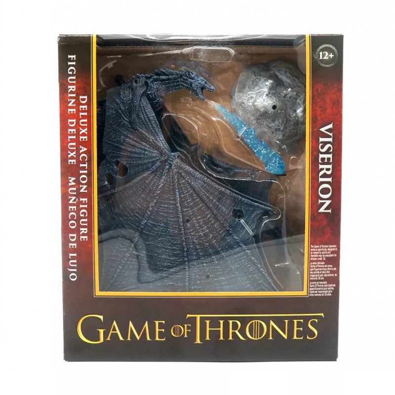 GAME OF THRONES Viserion Ice Dragon Action Figure Statue PVC Toys Boxed Gift