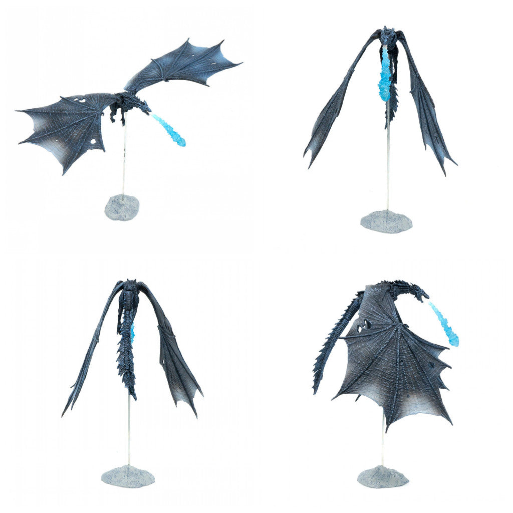 GAME OF THRONES Viserion Ice Dragon Action Figure Statue PVC Toys Boxed Gift