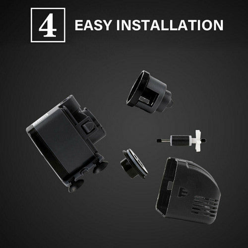 6W Adjustable Flow Aquarium Pump Water Submersible Fish Tank Fountain Pond Marine