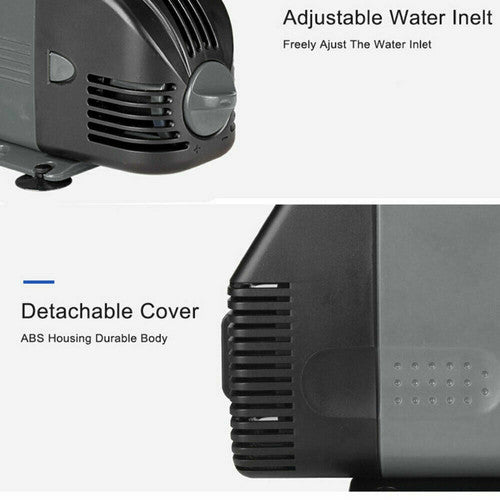 35W Adjustable Flow Aquarium Pump Water Submersible Fish Tank Fountain Pond Marine