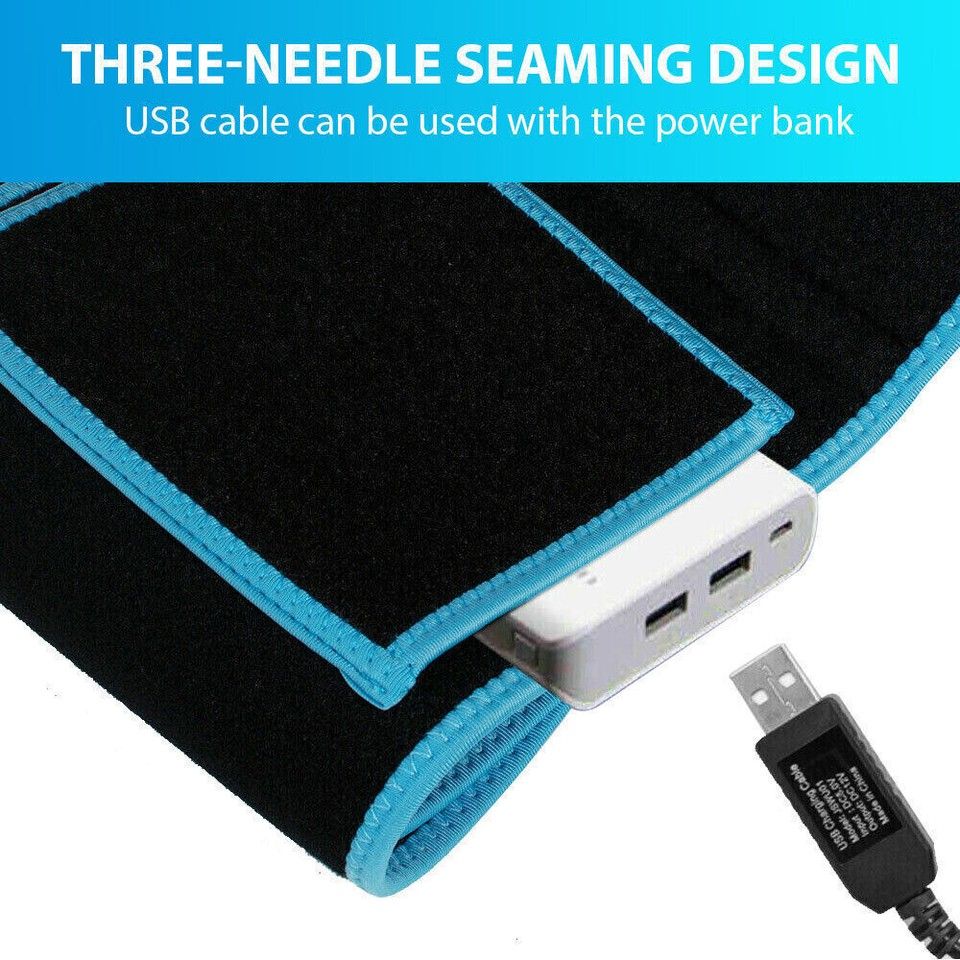 660nm Red Light & 850nm Infrared Light Therapy Wrap Pain Relief Health Care Belt