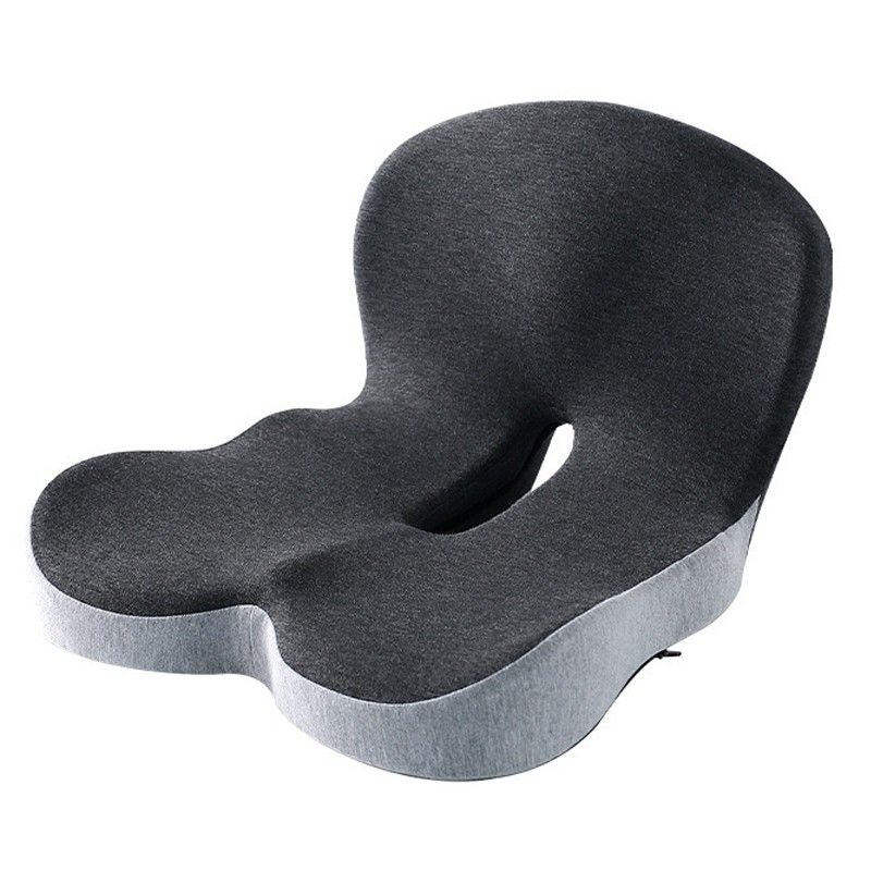 Memory Foam Seat Cushion Lumbar Support Ergonomic Back Support Office Car AAAAA