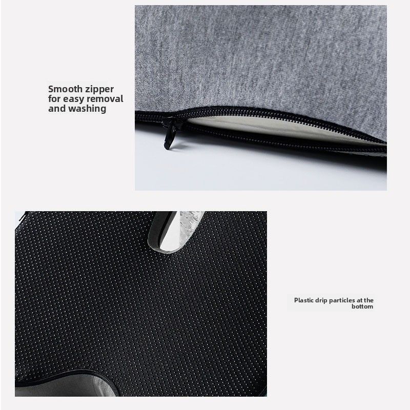Memory Foam Seat Cushion Lumbar Support Ergonomic Back Support Office Car AAAAA