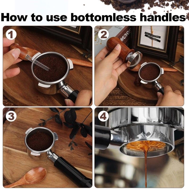 54mm Bottomless Portafilter For Breville Espresso Coffee Machine