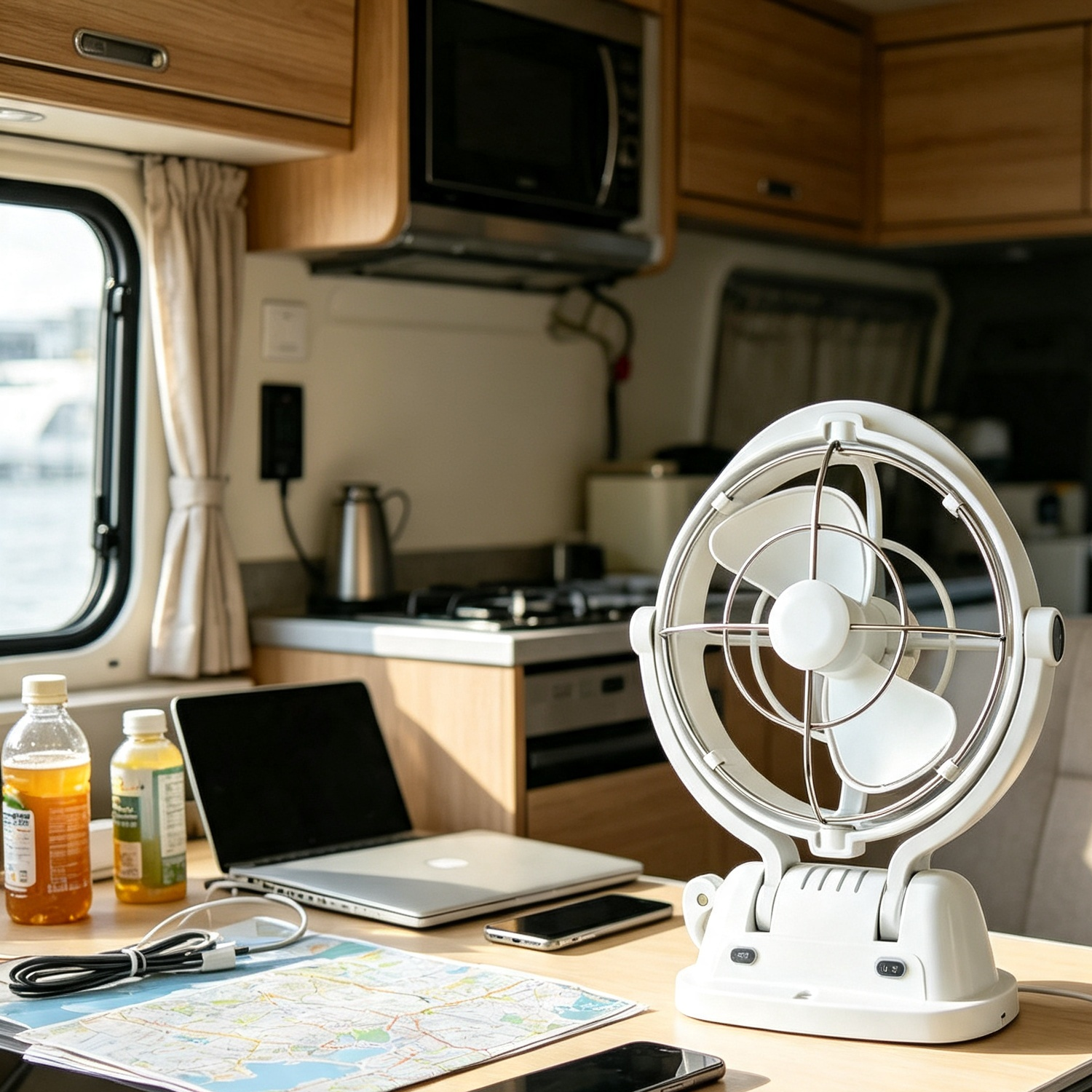 White Caframo FOR Sirocco 11 12v 24VOLT 360 Fan Caravan BOAT ACCESSORIE
